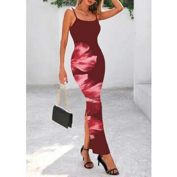 Floral Maxi Dress for Women - Perfect for Summer Events