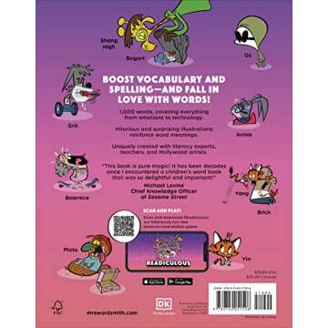 Mrs Wordsmith Epic Words Vocabulary Book: Enhance Reading Skills!