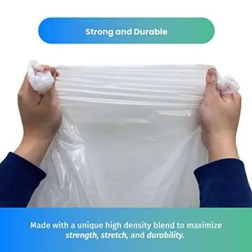 Reli. SuperValue Trash Bags | 400 Count Clear, Durable and Flexible