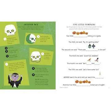 10-Minute Halloween Activities for Kids with Stickers