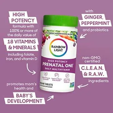 Rainbow Light Prenatal Multivitamin for Mom's Health