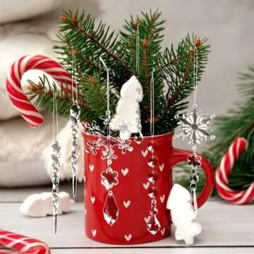Stylish 20pcs Christmas Ornaments Set for Tree Decor