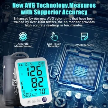 Automatic Digital BP Monitor Large LED Screen Memory