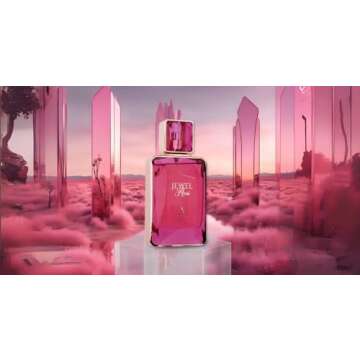 Aroma Concepts | Jewel Avri Perfume - 3.4 Fl Oz | Women's Eau de Parfum, Fragrances Scent for Her | Fruity Floral Perfume for Women with Raspberry, Lychee & Vanilla
