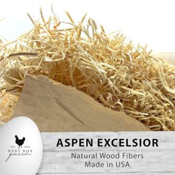 Nest Box Queen Excelsior Poultry Nest Pads, Made in USA, 10 Pack