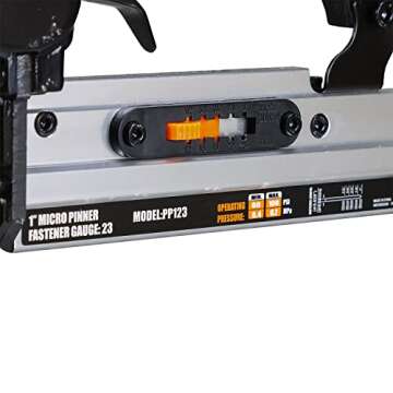 Freeman PP123 Pneumatic 23-Gauge Nail Gun for Crafts