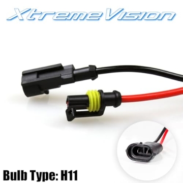 XtremeVision Bright White HID Xenon Bulbs for Safe Night Driving