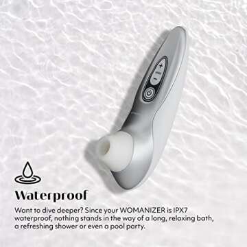 Womanizer Pro40 Clitoris Vibrator with 6 Speeds for Women