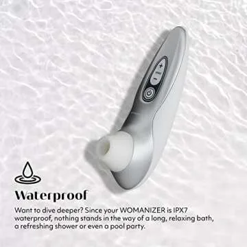 Womanizer Pro40 Clitoris Vibrator with 6 Speeds for Women