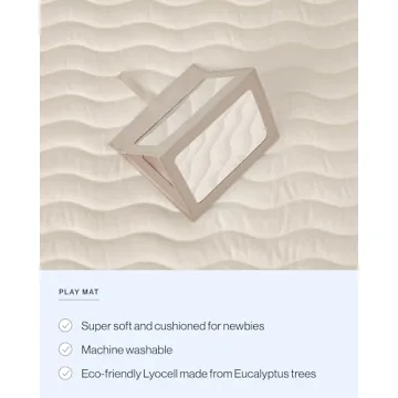 Lalo Eco-Friendly Baby Gym & Playmat For Babies - Easy Assembly