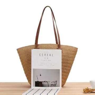 YYW Straw Bag: Chic Summer Rattan Handbag for Women