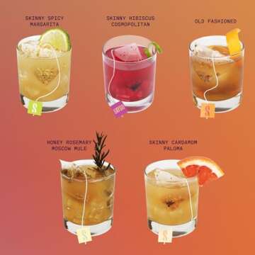 SAYSO Skinny Spicy Margarita Cocktail Tea Bags for All