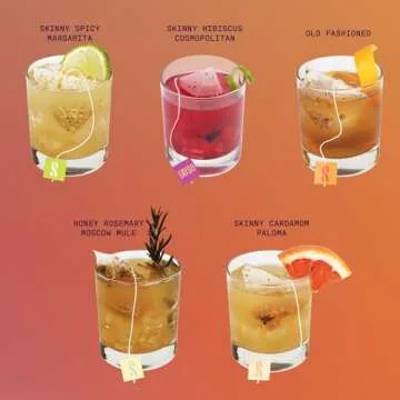 SAYSO Skinny Spicy Margarita Cocktail Tea Bags for All
