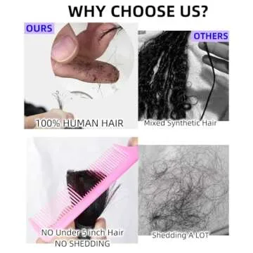 Langer Human Braiding Hair 20 Inch 100g Boho Braids Human Hair 2 Bundles/Pack Braiding Hair Boho Hair for Braiding Curly Braiding Hair Knotless Deep Wave Bulk Human Hair Bundles for Braiding No Weft