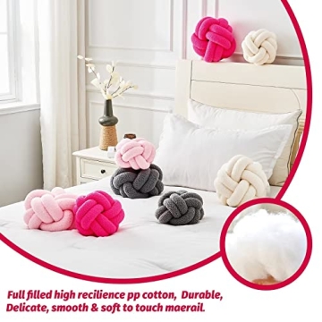 Uvvyui Knot Pillow - Vibrant Soft Plush Decor