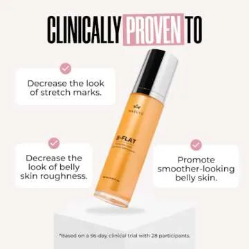B-FLAT Belly Firming Cream for Stretch Marks and Tightening