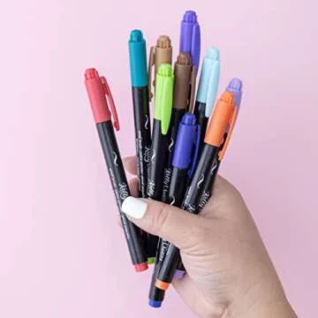 Brush Pen Set by Kelly Creates - Precision & Colorful