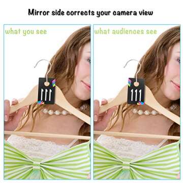 SUKIRA Live Sale Number Tags, Colorful and Reusable