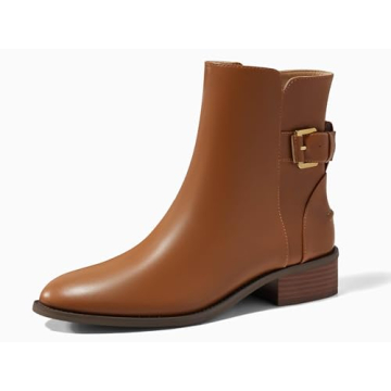 Coutgo Womens Flat Ankle Boots - Stylish & Comfortable