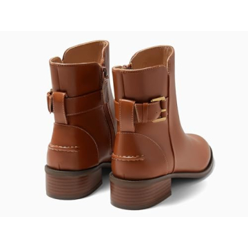 Coutgo Womens Flat Ankle Boots - Stylish & Comfortable