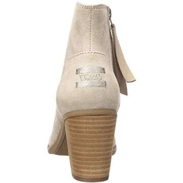 TOMS Women’s Majorca Peep Toe Boot in Desert Taupe