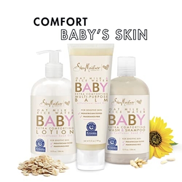 SheaMoisture Baby Gift Set Oat Milk & Rice Water Hypoallergenic