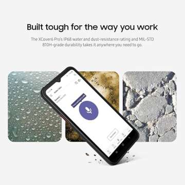 Samsung Electronics Galaxy 4G LTE Xcover PRO Rugged (IP Rated) Unlocked| Dual Sim | US Version (2022...