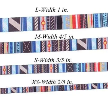 QQPETS Dog Harness Leash Set Adjustable Heavy Duty No Pull Halter Harnesses for Small Medium Large Breed Dogs Back Clip Anti-Twist Perfect for Walking (S(14"-20" Chest Girth), Splicing)