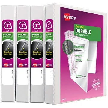 Avery Durable 1" View Binder Set - Efficient Organization