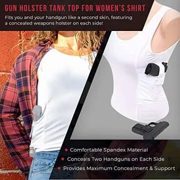 Stylish Concealed Carry Tank Top for Women