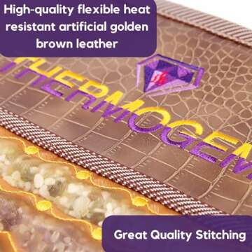 ThermoGem Infrared Heat Pad with Natural Gemstones