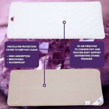 ThermoGem Infrared Heat Pad with Natural Gemstones
