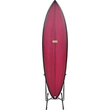 COR Surf Surfboard Stand | Works with Shortboards Longboards | No Center Fin Needed