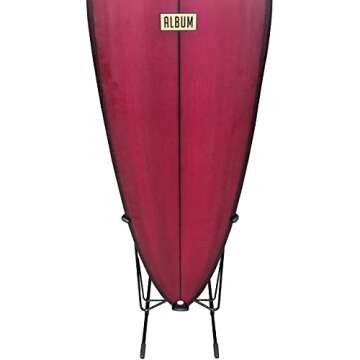 COR Surf Surfboard Stand | Works with Shortboards Longboards | No Center Fin Needed