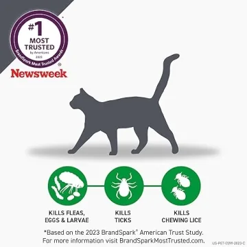 Frontline Plus Flea and Tick Treatment for Cats Over 1.5 lbs., 6 Treatments