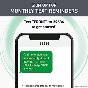 Frontline Plus Flea and Tick Treatment for Cats Over 1.5 lbs., 6 Treatments