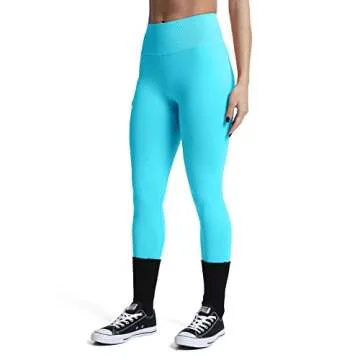 Aoxjox Women's Scrunch Butt Lifting Seamless Leggings Booty High Waisted Workout Yoga Pants (Blue Elixir (Thin Scrunch), Small)