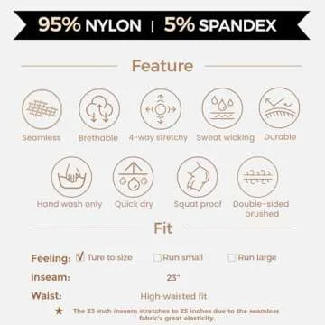 Aoxjox Women's Scrunch Butt Lifting Seamless Leggings Booty High Waisted Workout Yoga Pants (Blue Elixir (Thin Scrunch), Small)