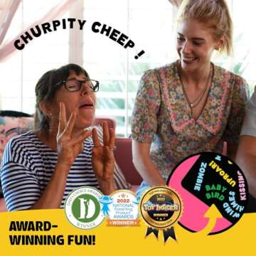 UpRoar! The Card Game of Silly Sounds - Funny Family Party Game for Kids, Adults, 2+ Players, Eco, Sustainable, Fun, Birthday Gift, Game Night, Stocking Stuffer, Halloween, Thanksgiving, Christmas