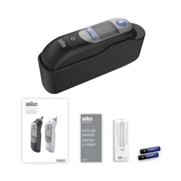 Braun ThermoScan 7 Digital Ear Thermometer, Age-Adjusted Fever Guidance, Baby and Infant Friendly, No. 1 Brand Recommended by Pediatricians, FSA and HSA Eligible
