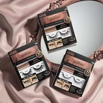 KISS Magnetic Eyeliner & Lash Kit for Effortless Glam