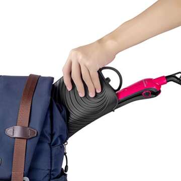 ZAXOP Silicone Heat Resistant Holder Mat for Hair Tools