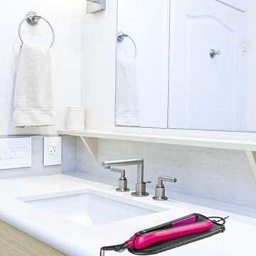 ZAXOP Silicone Heat Resistant Holder Mat for Hair Tools