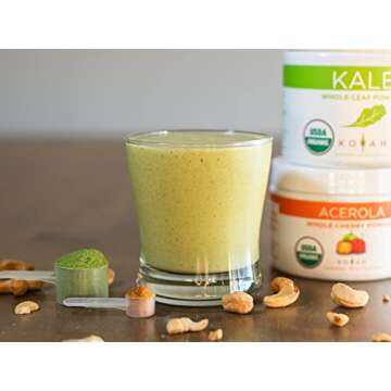 KOYAH Acerola Powder: Organic Vitamin C Powerhouse