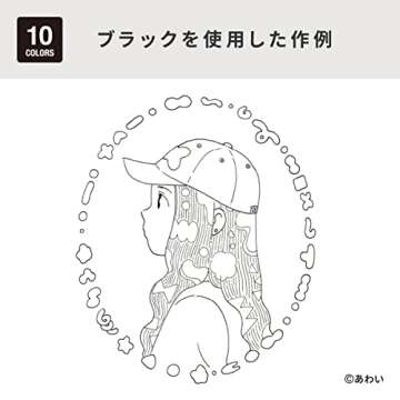 Copic Markers MLA2 Multiliner Inking Pen, Set A-2,Black