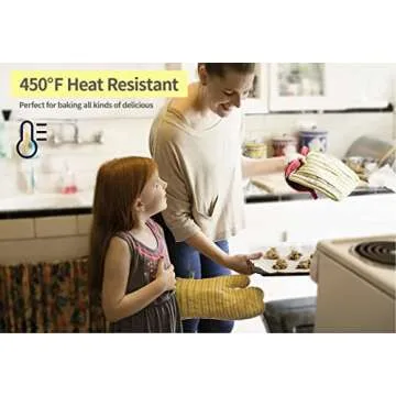 Amazqi Nonstick Baking Sheet Set - Heavy Duty 3 Pieces