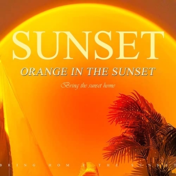 Ronly Sunset Lamp - 4 Colors with 360 Rotation Light