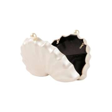 Luxury Shell Shaped Acrylic Clutch for Women