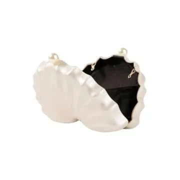 Luxury Shell Shaped Acrylic Clutch for Women