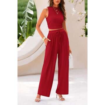 Women's PRETTYGARDEN Summer 2 Piece Sets - Stylish & Comfy
